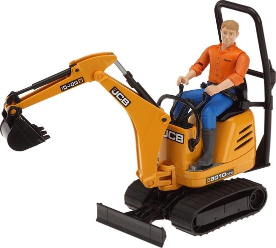 Bruder Excavator with figure